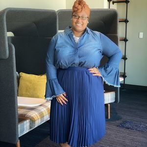 Jean Bell Sleeved Blouse | Lane Bryant | Size 22